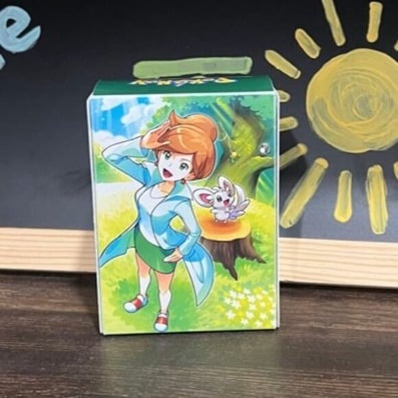 Pokemon TCG: Professor Juniper Premium Tournament Collection Deck Box & Sleeves - Picture 2 of 3